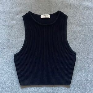 Aritzia Babaton Sculpt Knit Racerback Tank